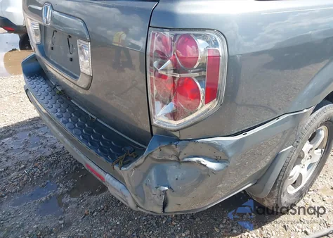 2008 Honda Pilot Ex-L from USA, damaged, VIN 5FNYF28528B019210